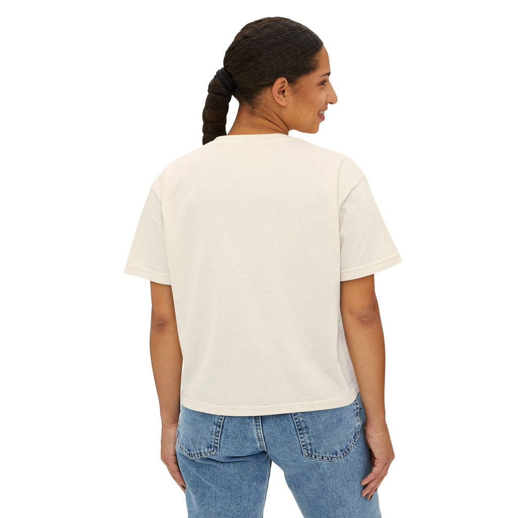 Wifey Boxy Tee — Leopard Lettering with Bow | Cute Bridal, Bachelorette & Everyday Graphic Shirt