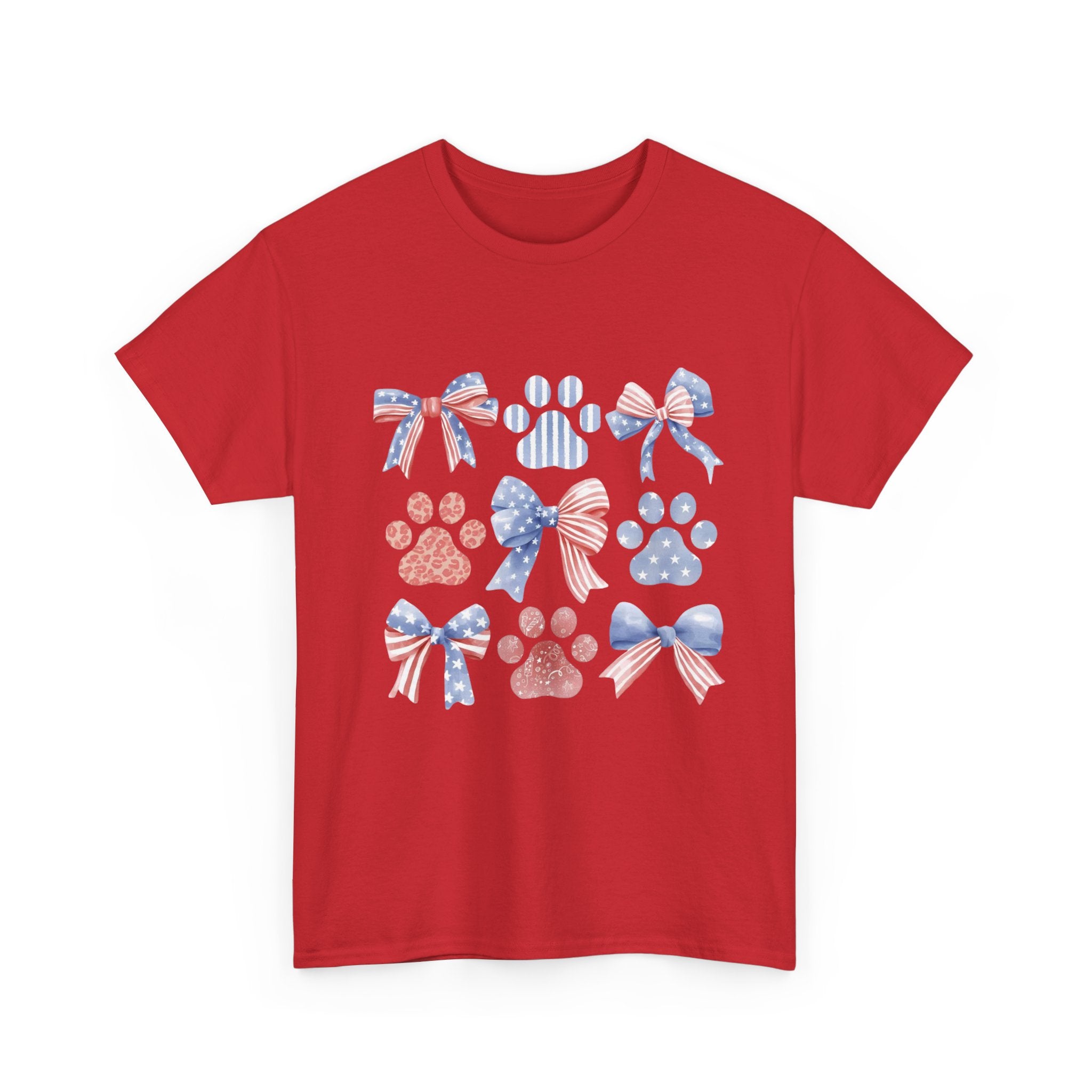 Fourth Of July Paw Prints