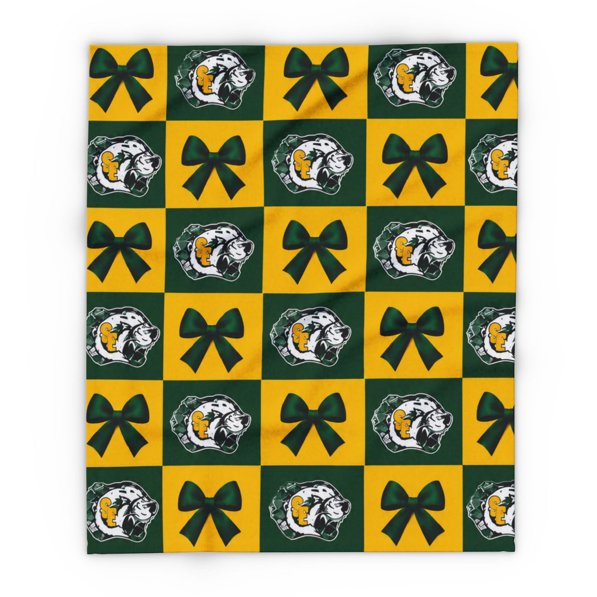 Springlake-Earth Checkered Fleece Blanket
