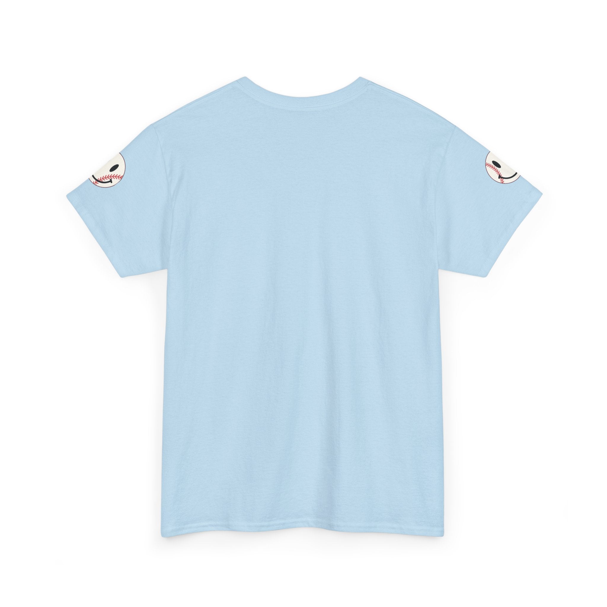 Hit the Dang Ball Baseball T‑Shirt – Funny Retro Striped Tee for Players & Fans