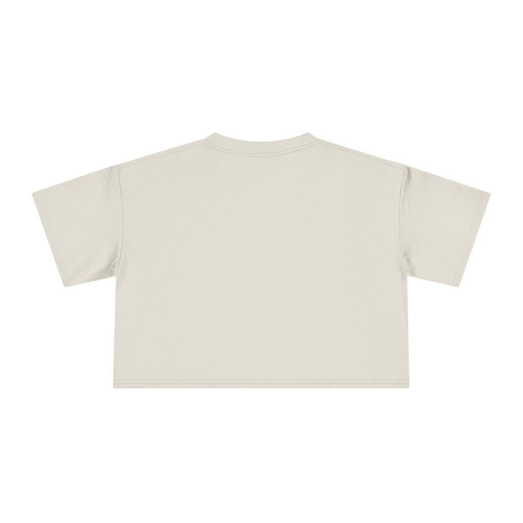 Mama Crop Tee — Leopard & Stripes Graphic Women’s Crop Top