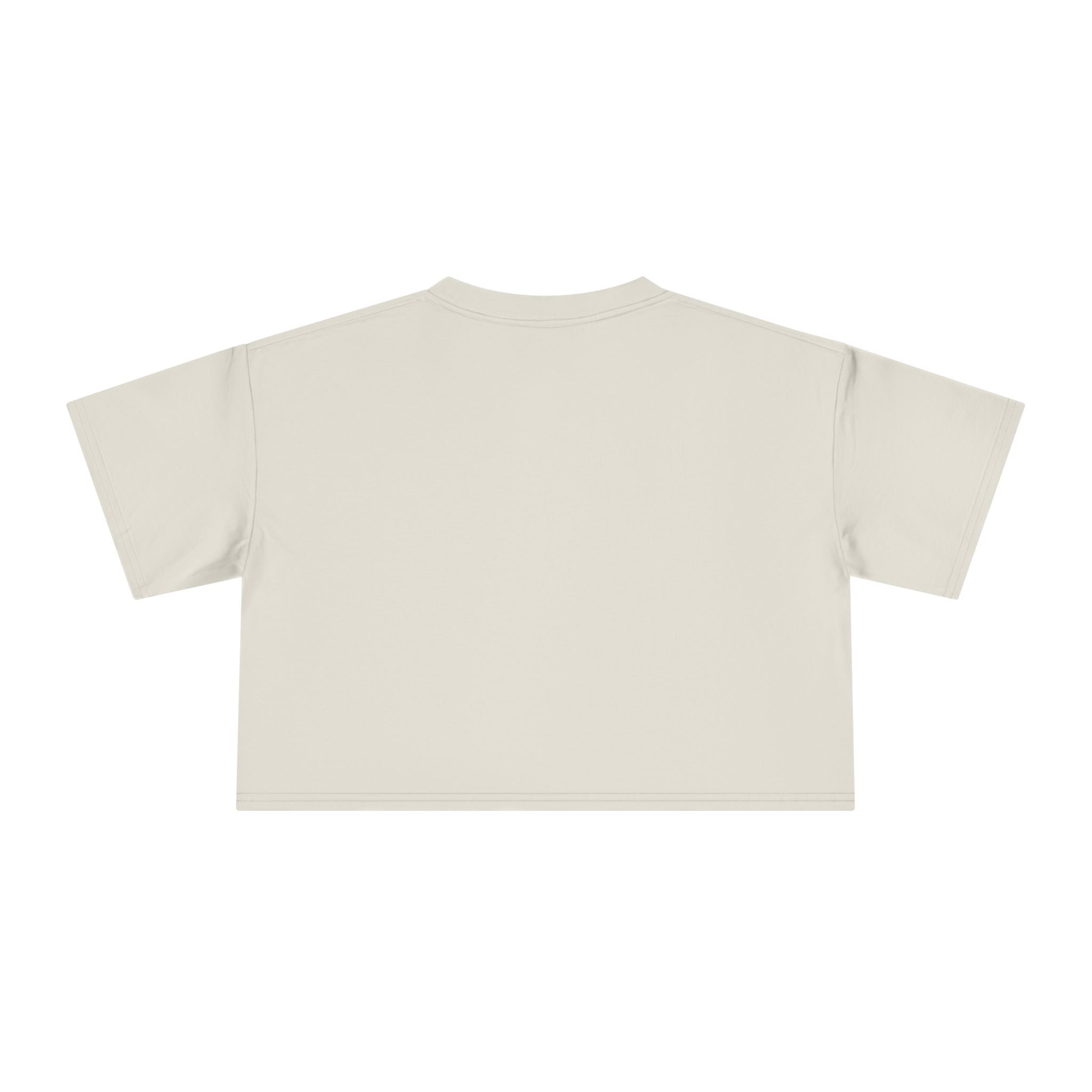 Mama Crop Tee — Leopard & Stripes Graphic Women’s Crop Top