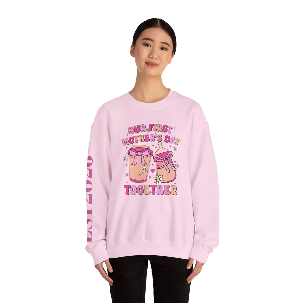 “Our First Mother’s Day Together Crewneck Sweatshirt