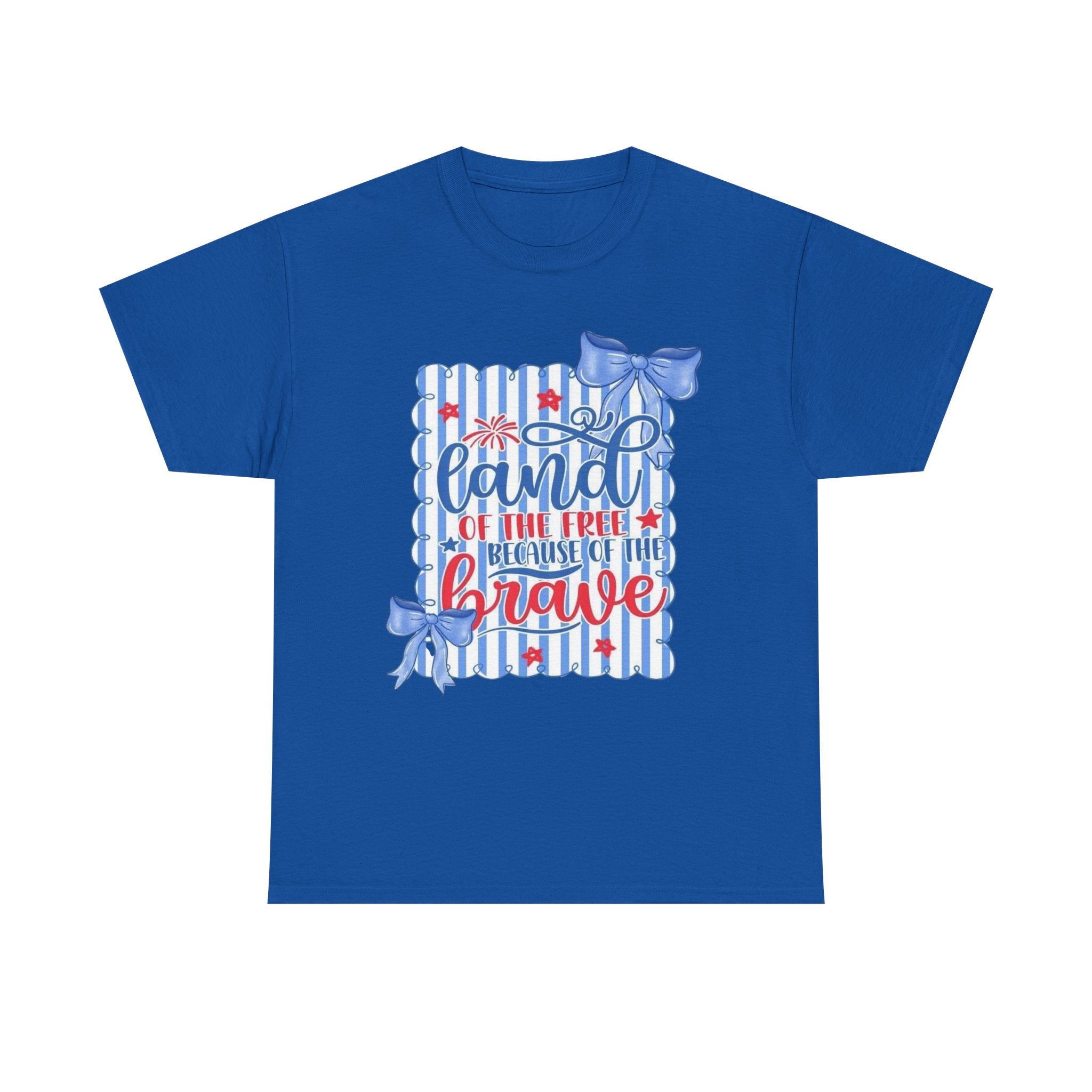 Land of the Free Because of the Brave TShirt