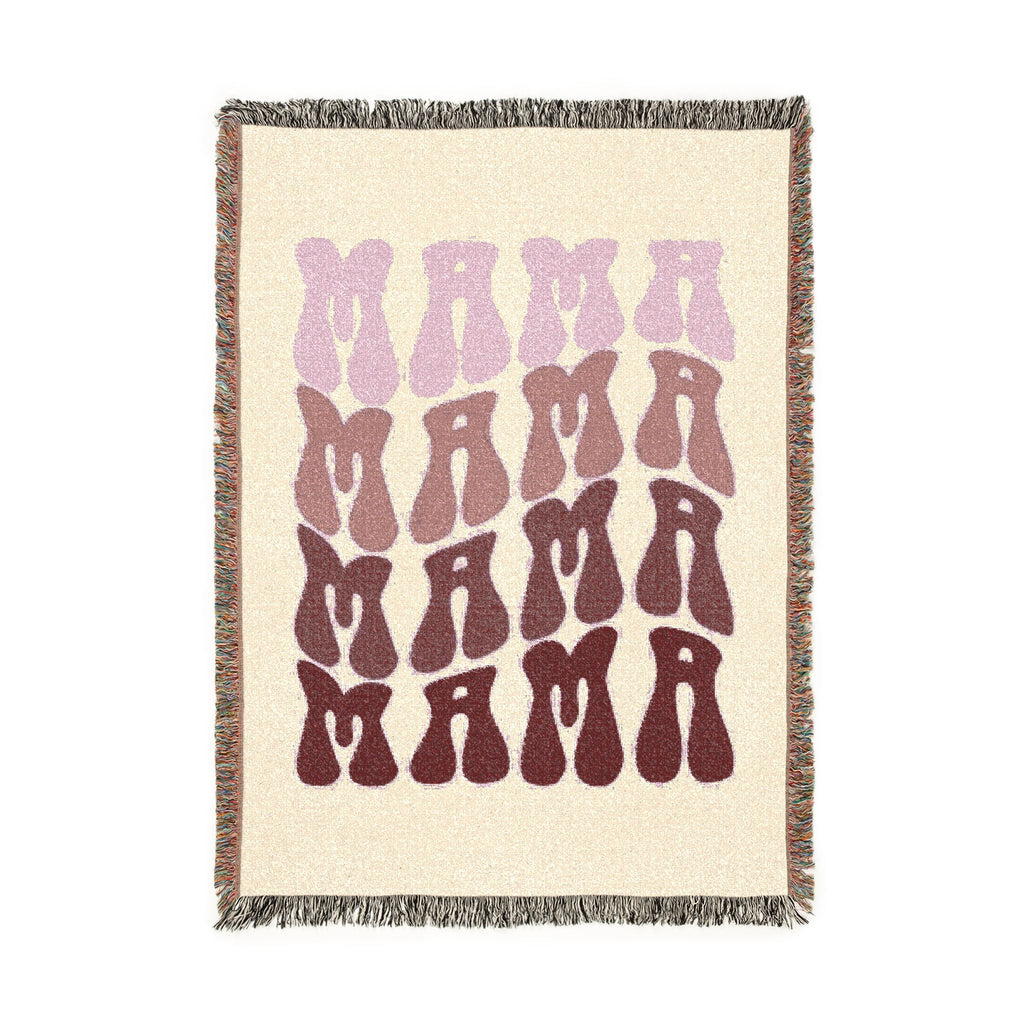 Mothers Day Woven Blanket