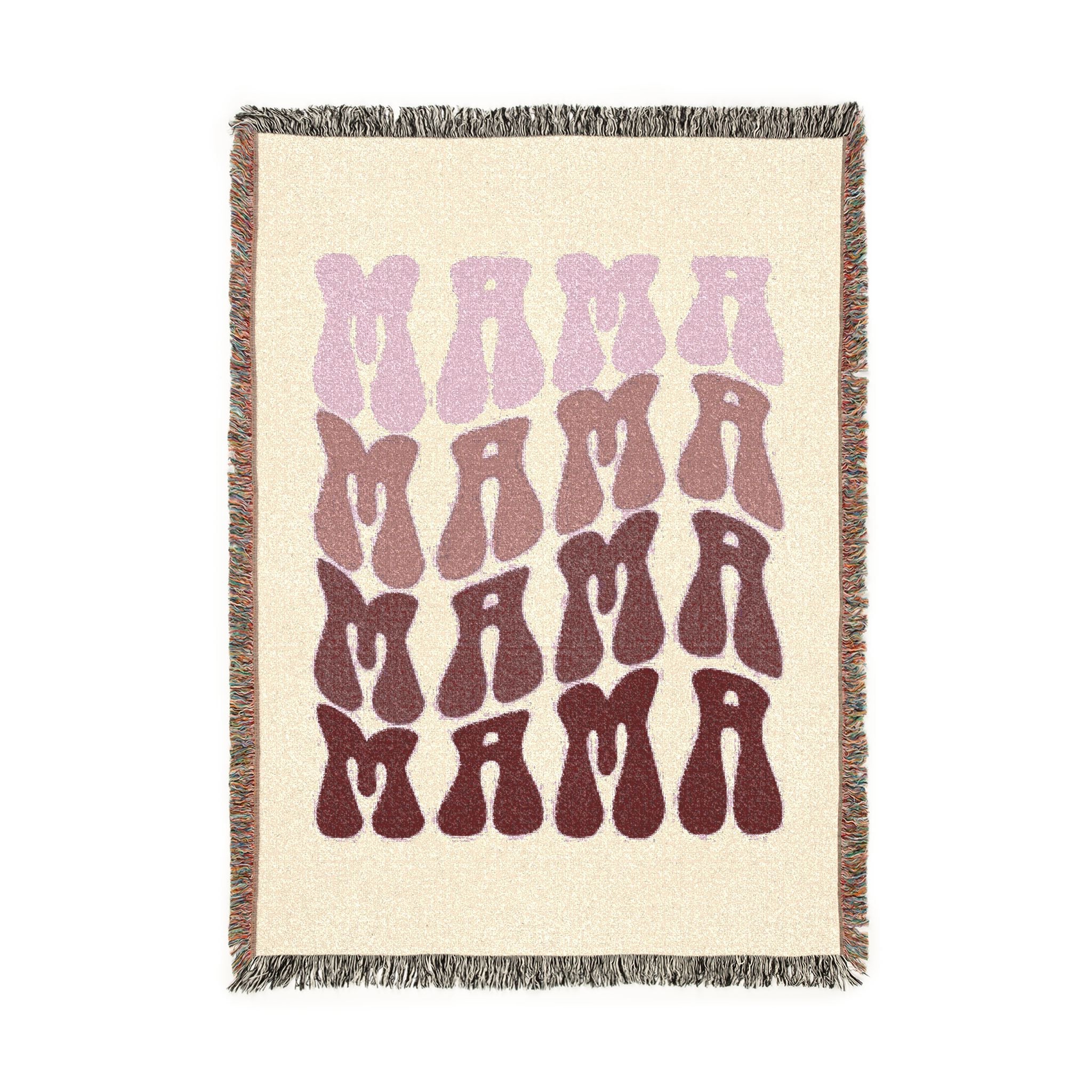 Mothers Day Woven Blanket
