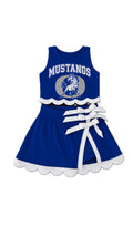 Mustang cheer suit