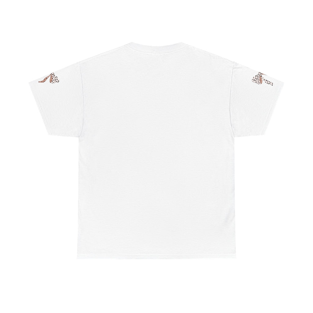 Jesus Loves Me Leopard Bow Tee