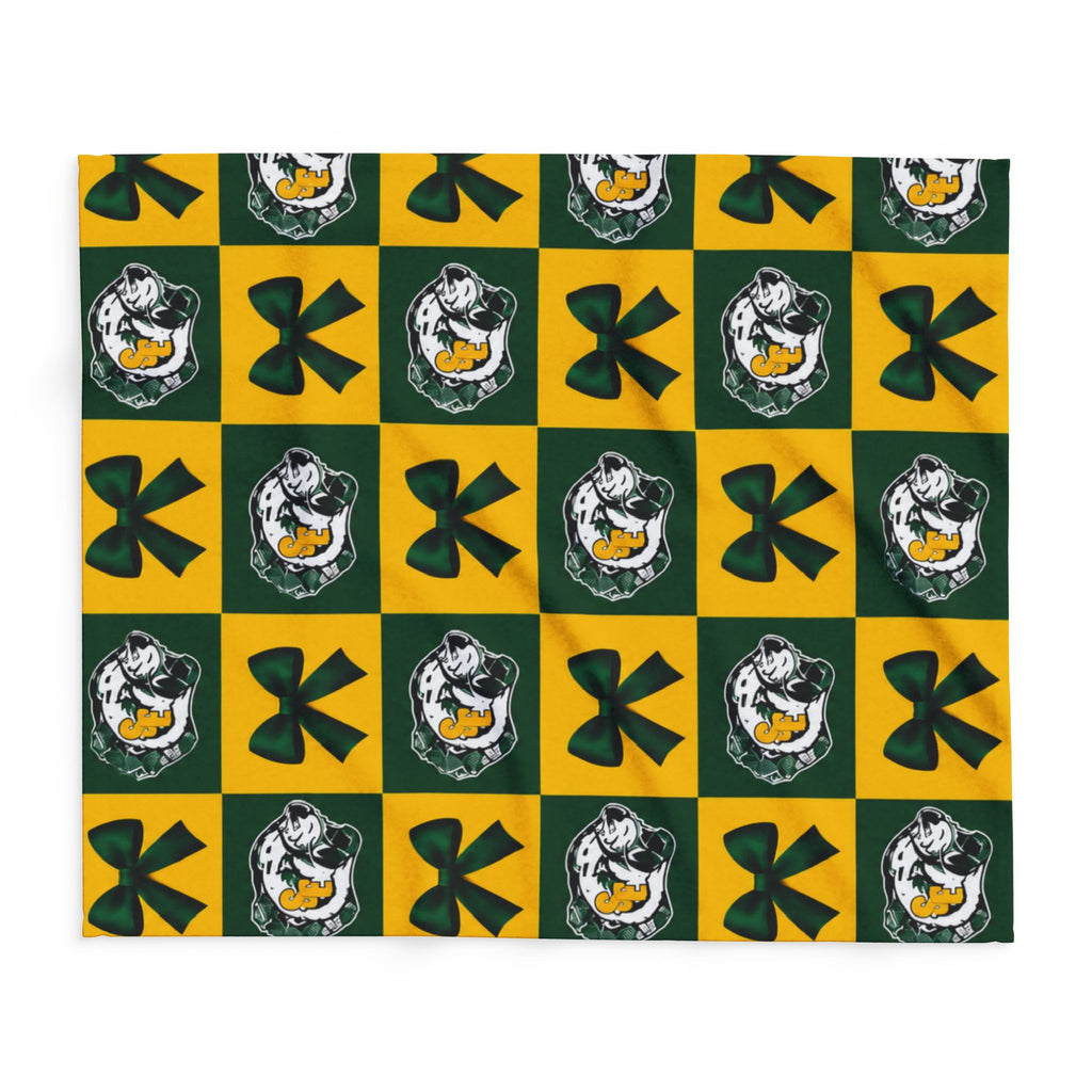 Springlake-Earth Checkered Fleece Blanket