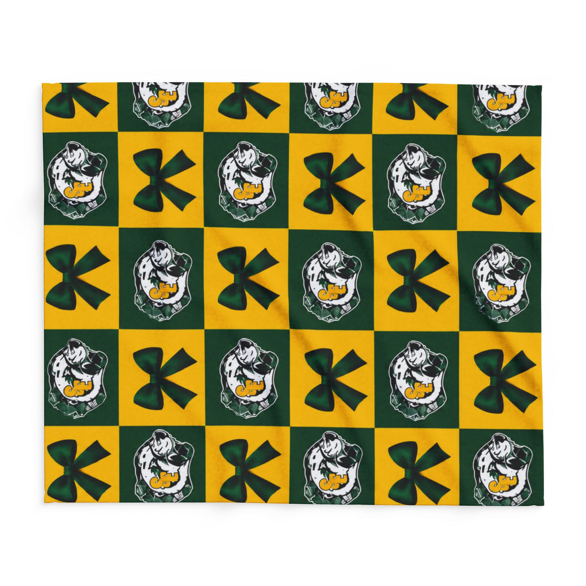 Springlake-Earth Checkered Fleece Blanket