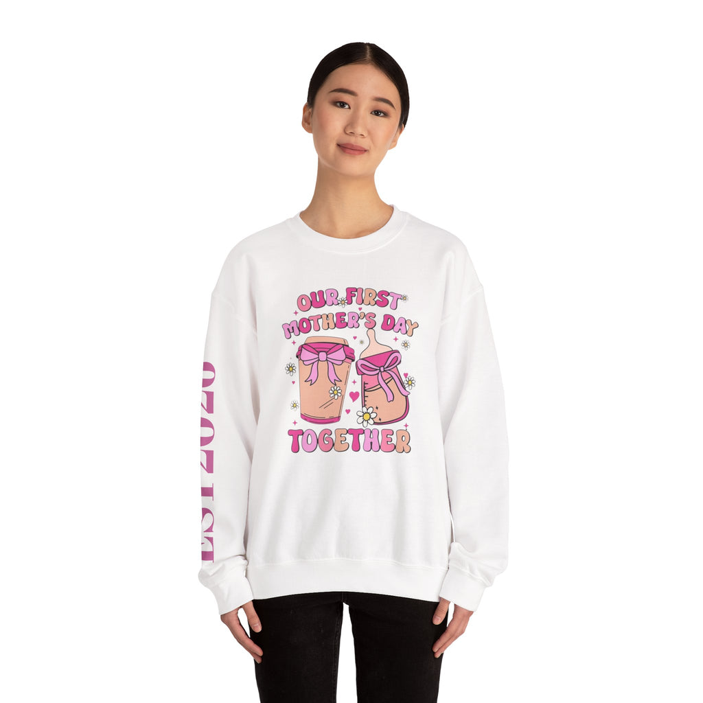 “Our First Mother’s Day Together Crewneck Sweatshirt