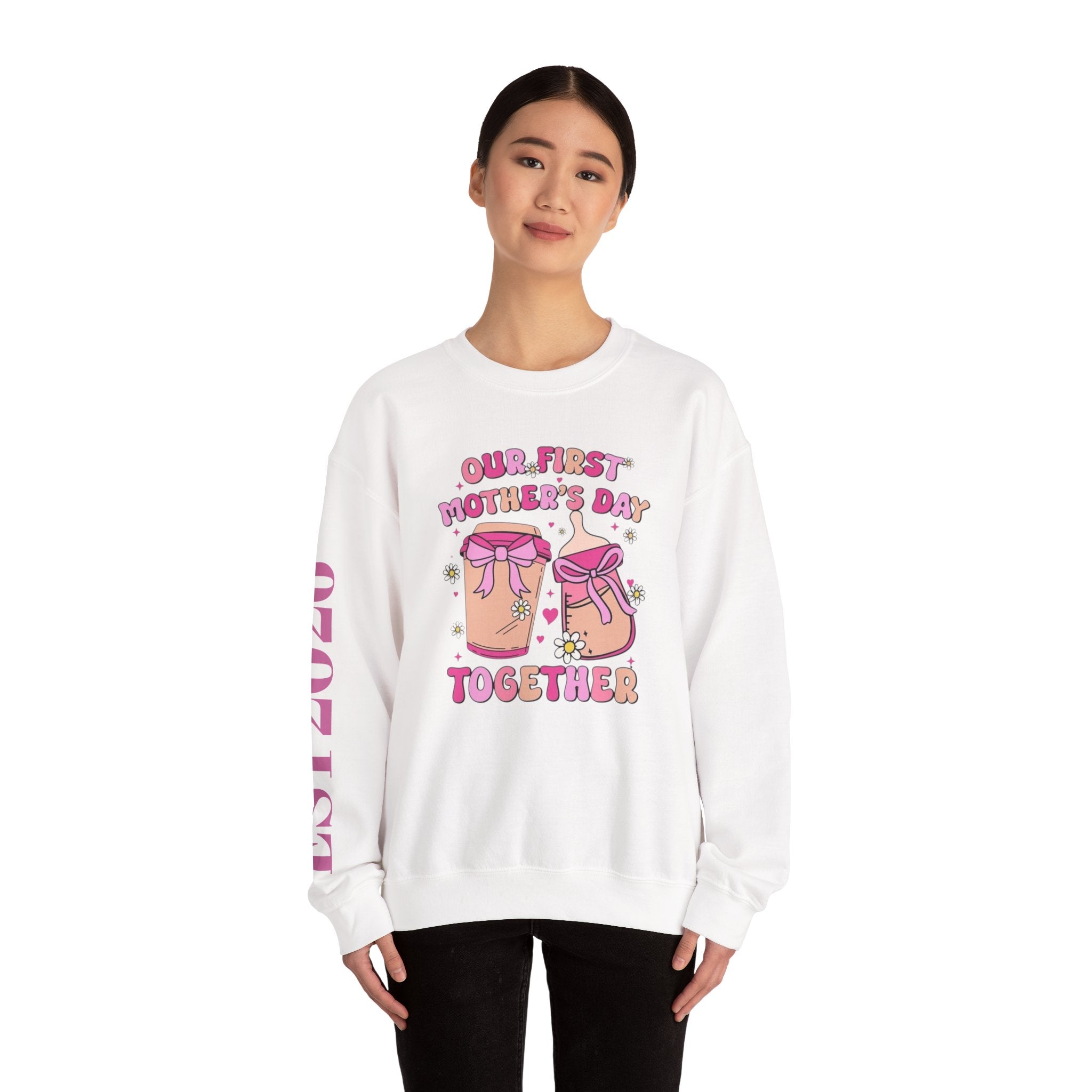 “Our First Mother’s Day Together Crewneck Sweatshirt