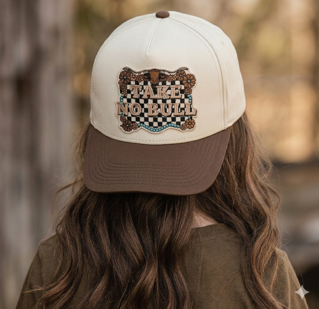 Take No Bull Two-Tone Cap