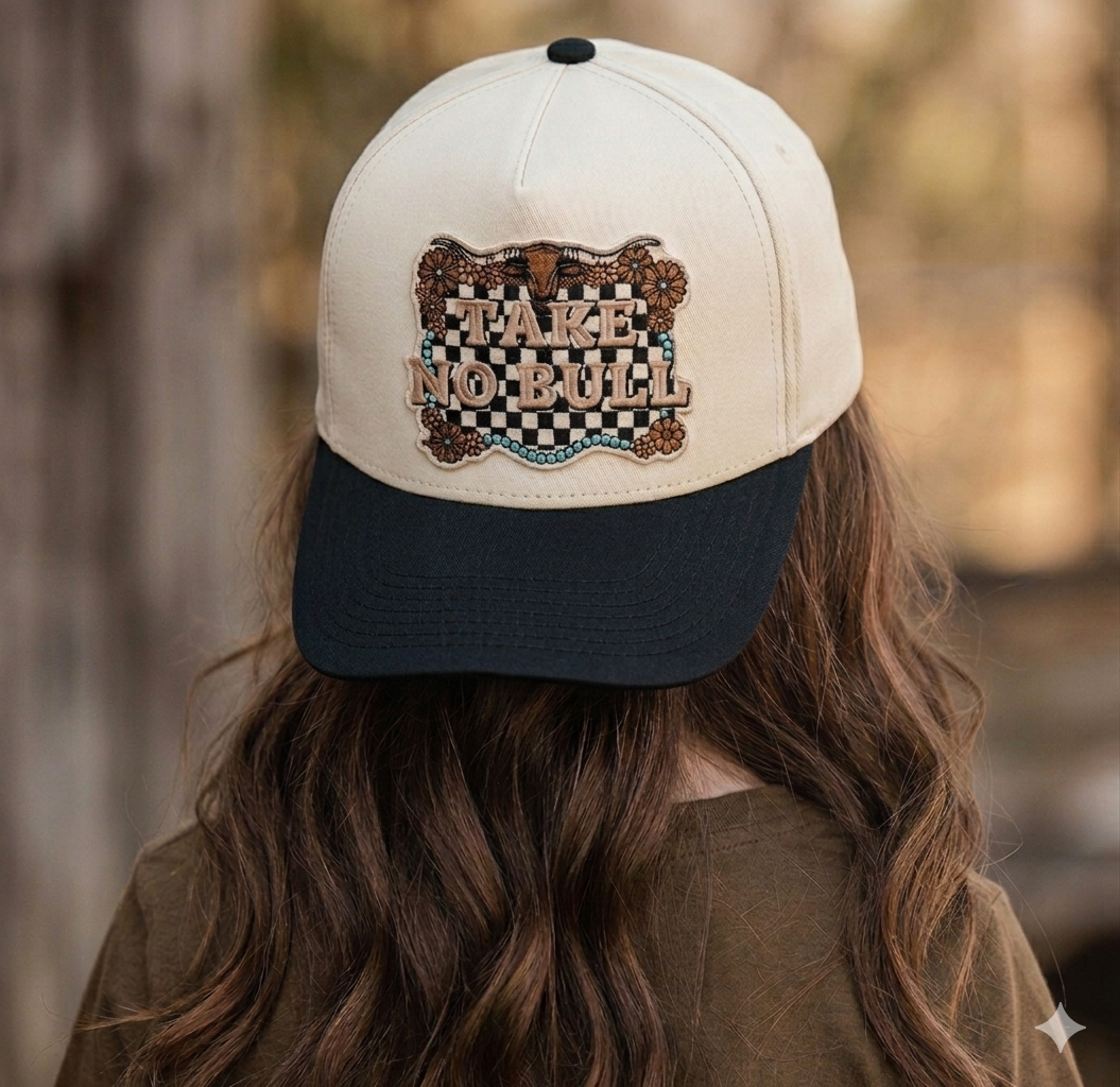 Take No Bull Two-Tone Cap