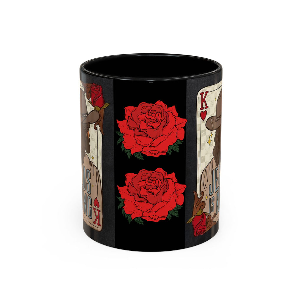 Jesus Is King Coffee Mug