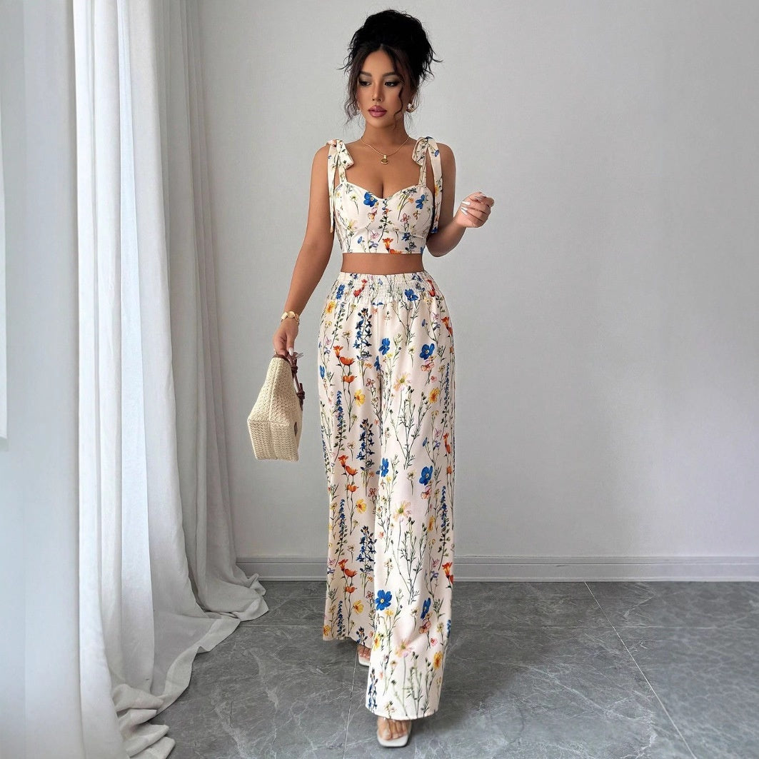 Women's Arrival Printed Camisole Set For Summer