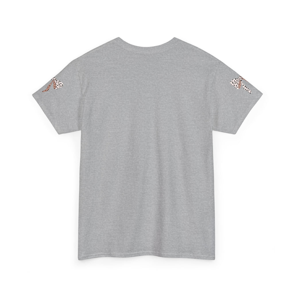 Jesus Loves Me Leopard Bow Tee