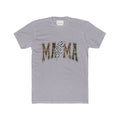 Mama T-Shirt — Leopard & Checkerboard Graphic Cotton Tee