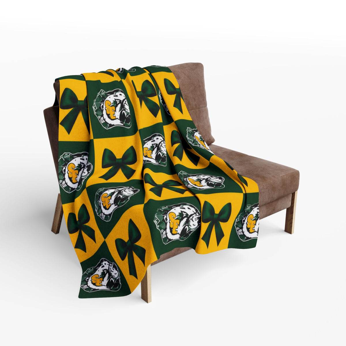 Springlake-Earth Checkered Fleece Blanket
