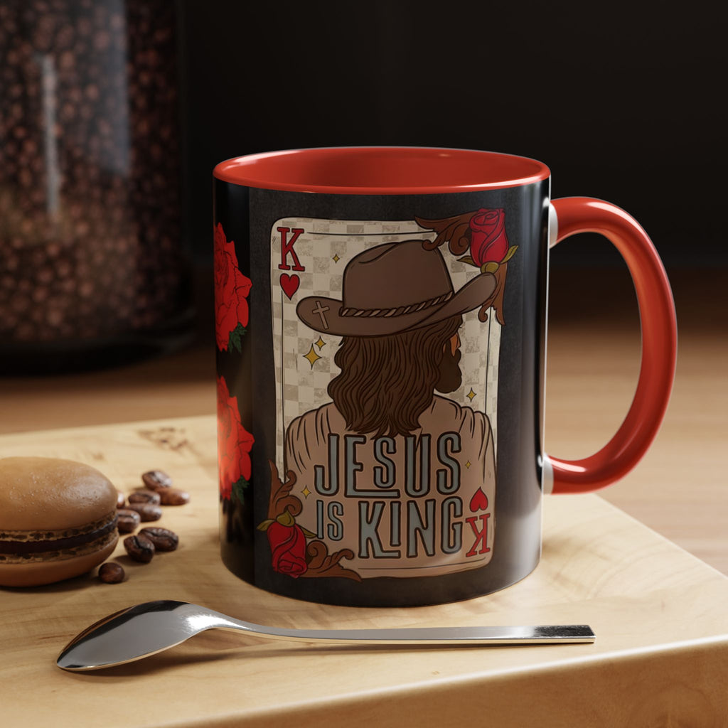 Jesus Is King Coffee Mug