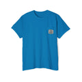 Blue Collar Boujee Pocket Tee – Checkerboard Graphic Pocket T-Shirt