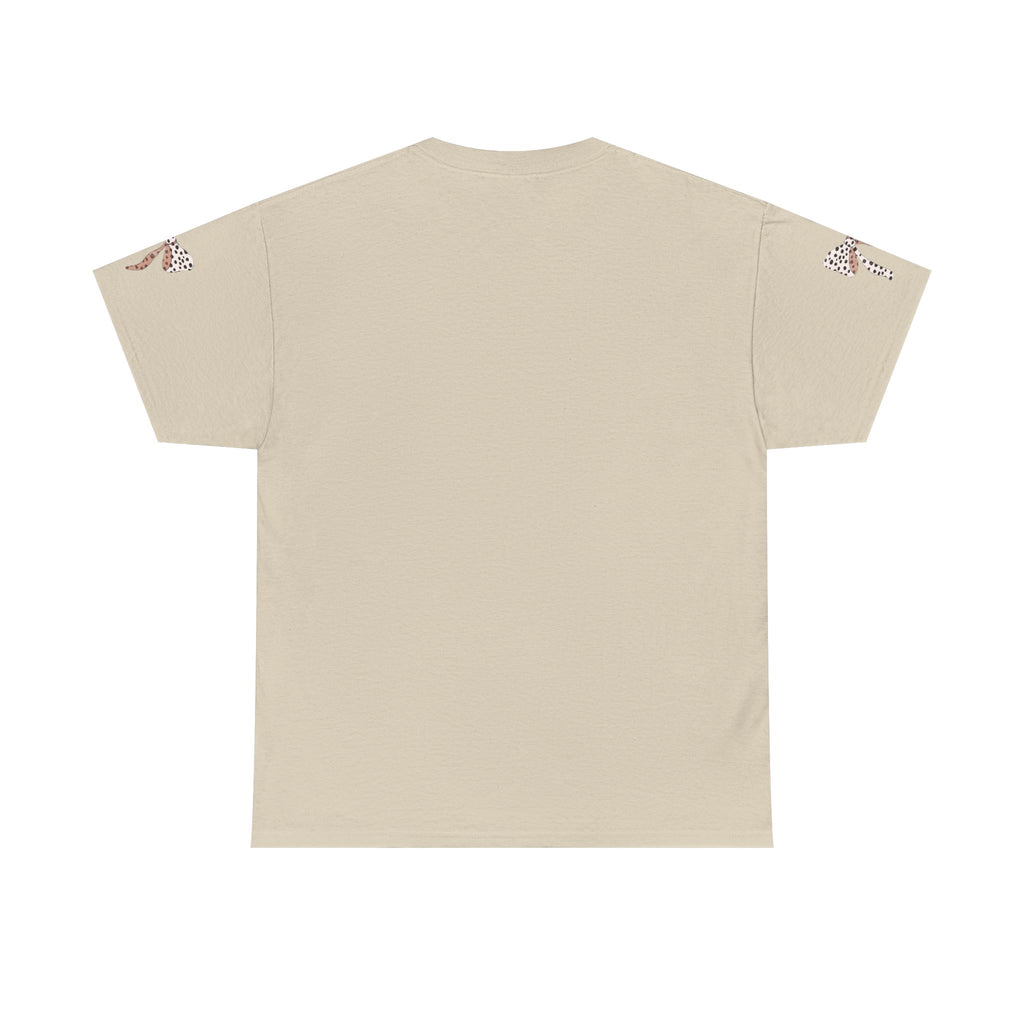 Jesus Loves Me Leopard Bow Tee