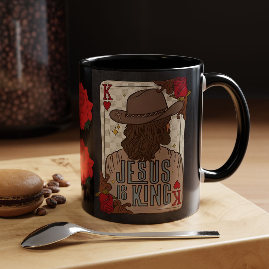Jesus Is King Coffee Mug