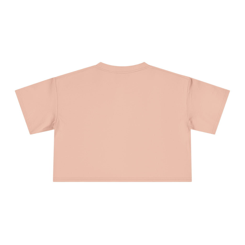 Mama Crop Tee — Leopard & Stripes Graphic Women’s Crop Top