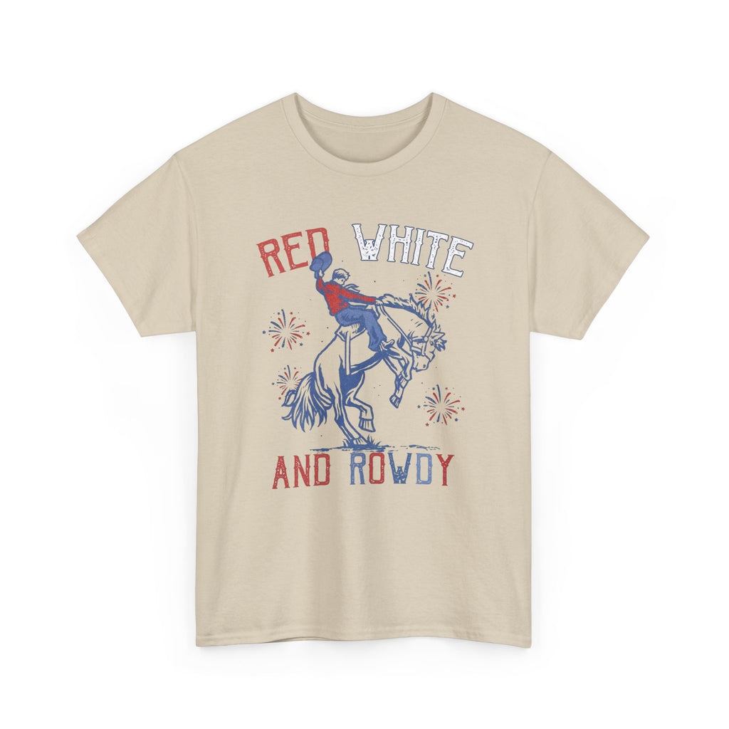 Red White and Rowdy Tshirt