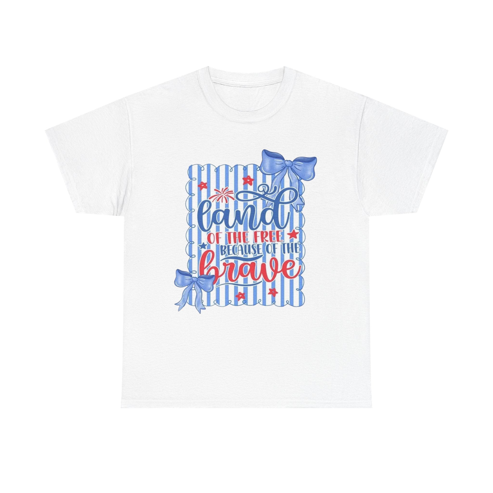 Land of the Free Because of the Brave TShirt