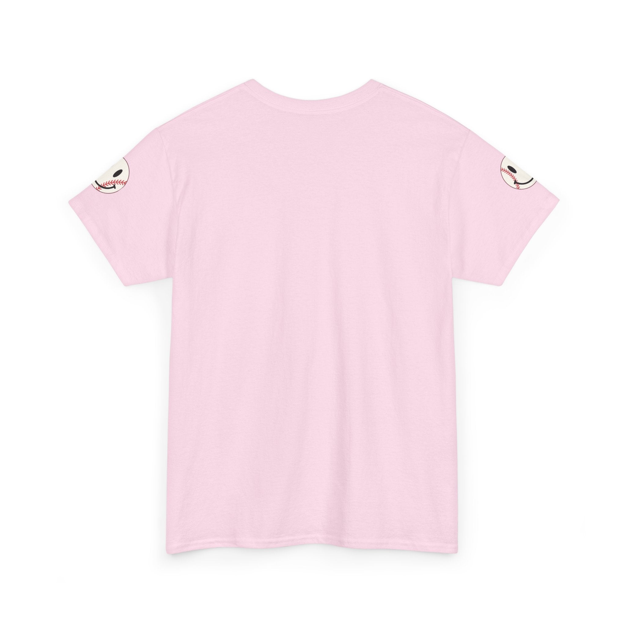 Hit the Dang Ball Baseball T‑Shirt – Funny Retro Striped Tee for Players & Fans