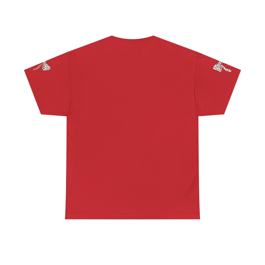 Jesus Loves Me Leopard Bow Tee